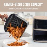 GreenLife 5.3 QT Compact Ceramic Nonstick Air Fryer