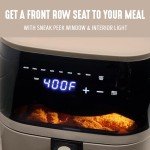 GreenLife 5.3 QT Compact Ceramic Nonstick Air Fryer