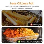Nuwave Bravo XL Air Fryer Basket Attachment