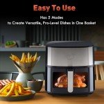 KINSING 8-in-1 Large 8.5 QT Air Fryer