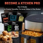 KINSING 8-in-1 Large 8.5 QT Air Fryer