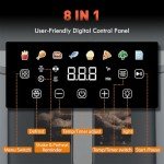 KINSING 8-in-1 Large 8.5 QT Air Fryer