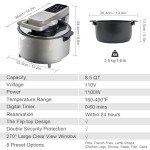 OKF 8.5 Quart Family Size Air Fryer