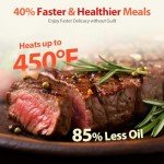 Beelicious 8-in-1 Smart Compact 4QT Air Fryer