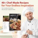 Beelicious 8-in-1 Smart Compact 4QT Air Fryer