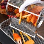 CALLARON Stainless Steel Air Fryer Rotisserie Basket