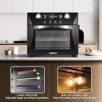 CUSIMAX 10-in-1 Air Fryer Toaster Oven Combo