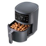 Compact 3.8 Quart Digital Air Fryer with 8 Presets