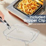 Geolinhome Dual-Layer Air Fryer Rack Set