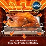 Non-Stick Air Fryer Oven Basket Set – 2 Pieces