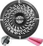 2QT Round Non-Stick Air Fryer Grill Pan