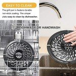 2QT Round Non-Stick Air Fryer Grill Pan