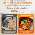 DOMEM 4.2 Qt Air Fryer - 8-in-1 Multicooker