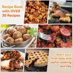 DOMEM 4.2 Qt Air Fryer - 8-in-1 Multicooker