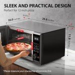 TOSHIBA 8-in-1 Microwave Oven with Air Fryer