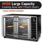 Gourmia 17-Preset Air Fryer Oven Combo 24L