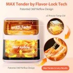 Beelicious 5.8QT 12-in-1 Digital Air Fryer