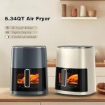 Elevon 6QT Digital Air Fryer with Clear Window