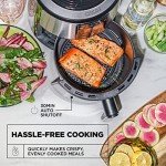 Crux 3QT Digital Air Fryer with Non-Stick Pan