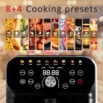 WHUTO 6QT Air Fryer with Digital Touchscreen