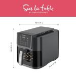 5-in-1 Compact 8-Quart Air Fryer with Window