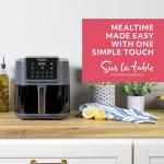5-in-1 Compact 8-Quart Air Fryer with Window
