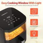 Beelicious 8-in-1 Smart Compact 4QT Air Fryer