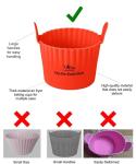 Silicone Air Fryer Ramekins - Nonstick Bakeware Set