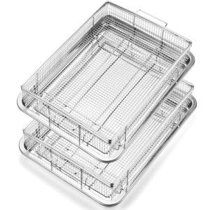 4-Piece Nonstick Air Fryer Basket Set