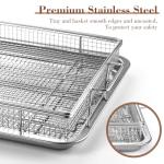 4-Piece Nonstick Air Fryer Basket Set