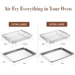 4-Piece Nonstick Air Fryer Basket Set