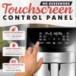 Gourmia 7 Quart Digital Air Fryer with 10 Functions