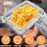 AFROX Stainless Steel Air Fryer Basket and Tray