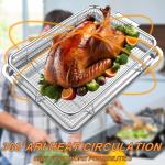 AFROX Stainless Steel Air Fryer Basket and Tray