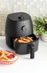 2.2 Quart Black Non-Stick Air Fryer