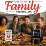 Gourmia 4 Quart Digital Air Fryer Oven