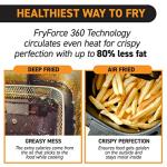 Gourmia 4-Qt Digital Air Fryer with Easy Clean