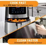 Gourmia 4-Qt Digital Air Fryer with Easy Clean