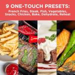 BLACK+DECKER 8QT Air Fryer with Digital Touchscreen