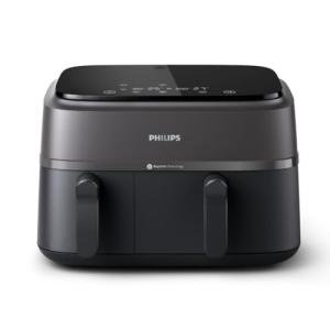 Philips Dual Basket Air Fryer, 9.5 Quarts