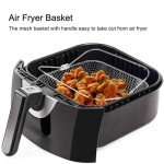 8.19" Square Air Fryer Basket Compatible with Vortex