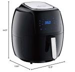 GoWISE USA 8-in-1 Digital Air Fryer, 7 Qt