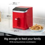 Deco Chef 5.8QT Air Fryer with 8 Cooking Programs