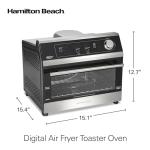 Hamilton Beach Digital Air Fryer Toaster Oven Combo
