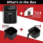 Nuwave Brio 6-Quart Digital Air Fryer, Black