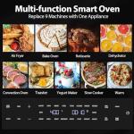 32QT Air Fryer Toaster Oven Combo with Rotisserie