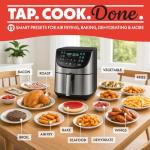 Gourmia 8 Quart Digital Air Fryer Oven