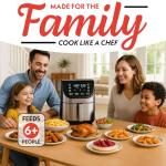 Gourmia 8 Quart Digital Air Fryer Oven