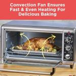 BLACK+DECKER Extra Wide Convection Toaster Oven