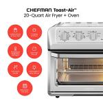 Chefman 7-in-1 Air Fryer Toaster Oven Combo